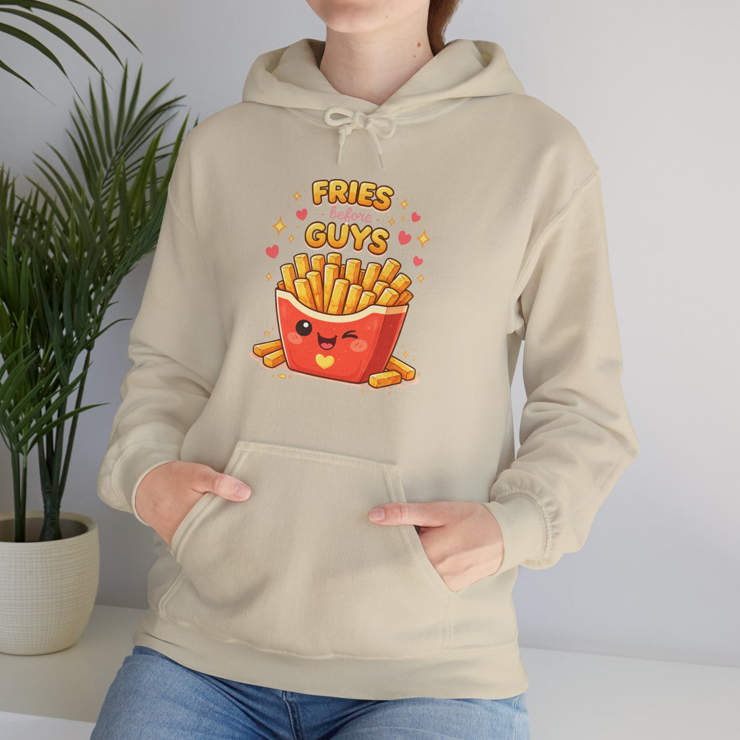 Fries Before Guys Hoodie