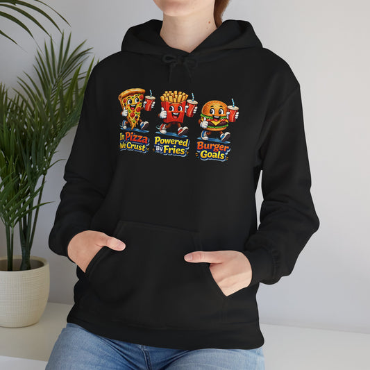 Pizza Burger Fries Hoodie