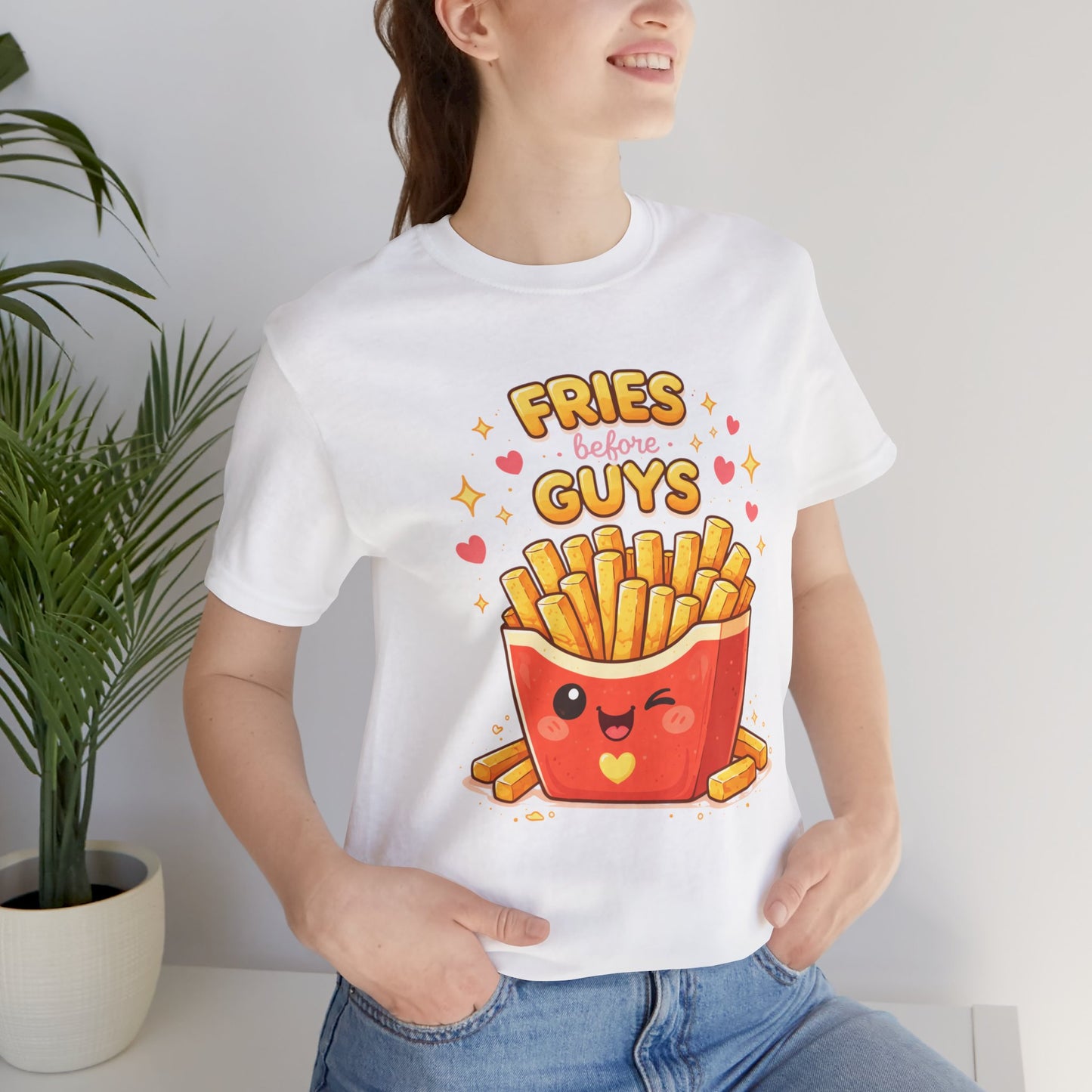 Fries Before Guys T‑Shirt