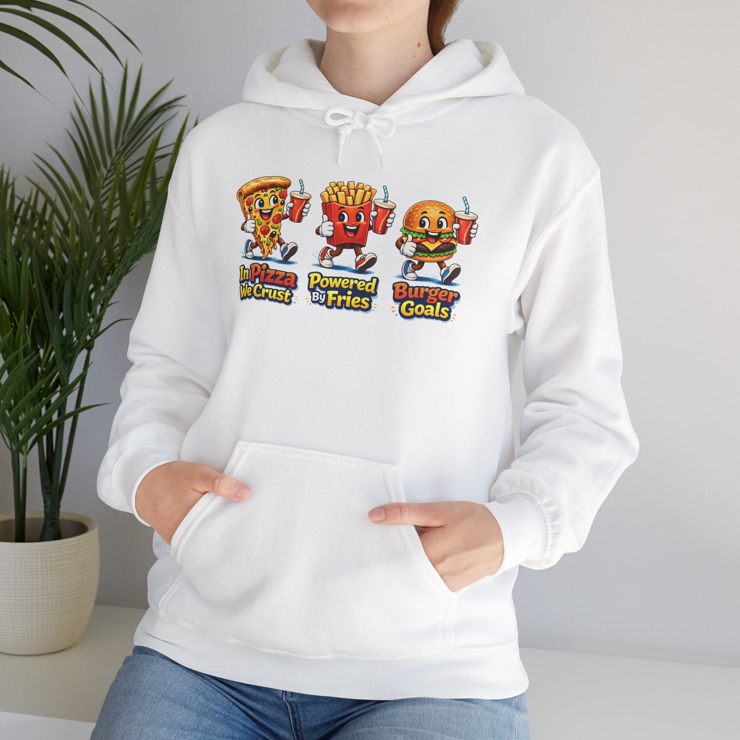 Pizza Burger Fries Hoodie